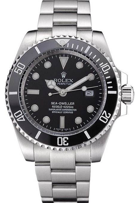 Aaa replica watch Sky Rolex Steel Bracelet Dwellerr Case Black Dial Stainless 622837 And 0621
